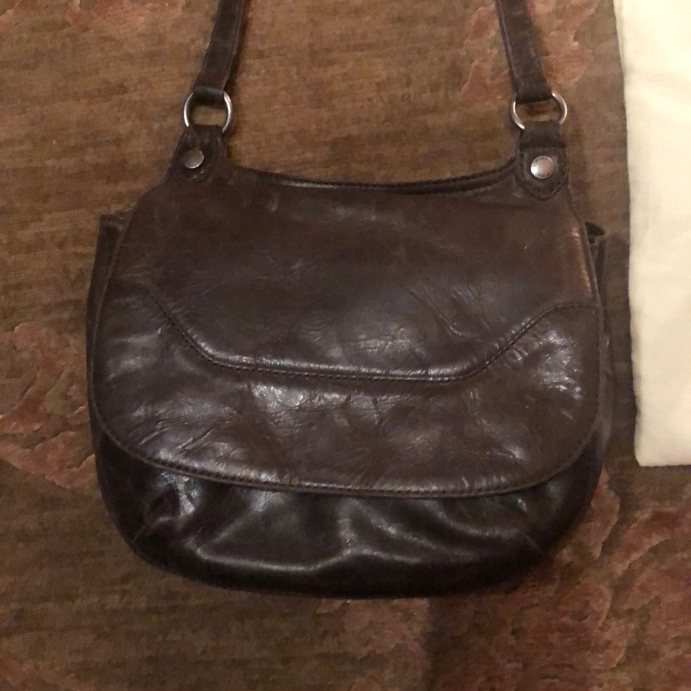 Vintage Frye "Melissa" Style Saddle Bag cross-body/shoulder bag